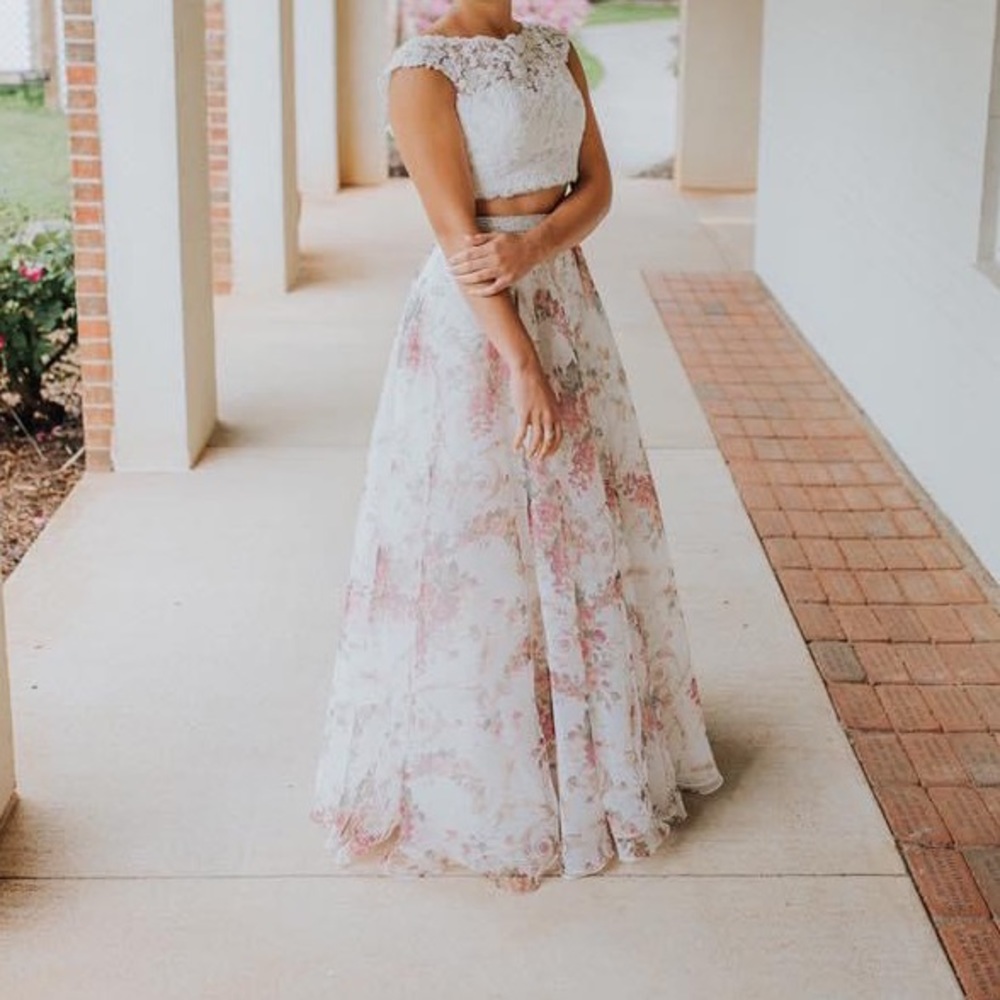 Sherri Hill Two-Piece Prom Dress